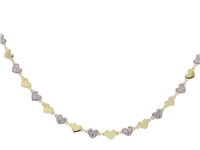 Collier Rue des Mille Femme Stardust Double in Argent GRZ-018 MUL CUO AU